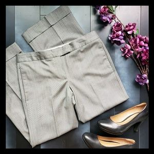 J. Crew Gray Mini-Check Suit Pants